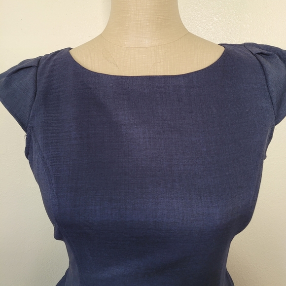 XOXO blue a-line dress 5/6 - Picture 4 of 7